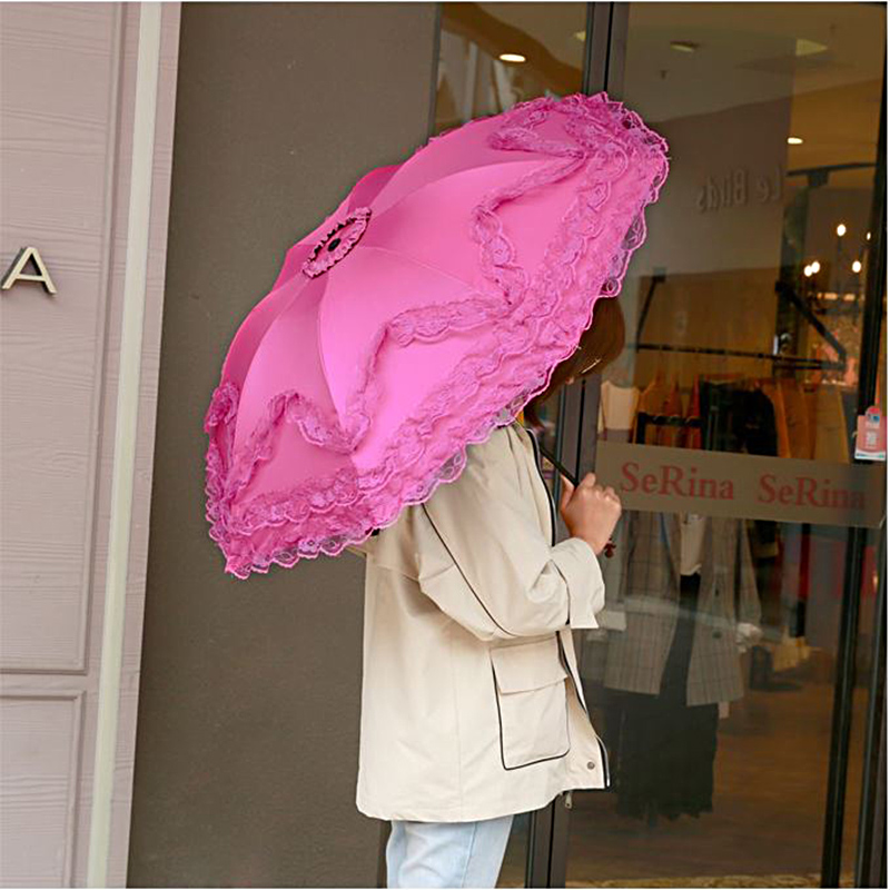 Fashion Lace Sun Umbrella Stro - đánh giá và giá Women'S Fashion Umbrella