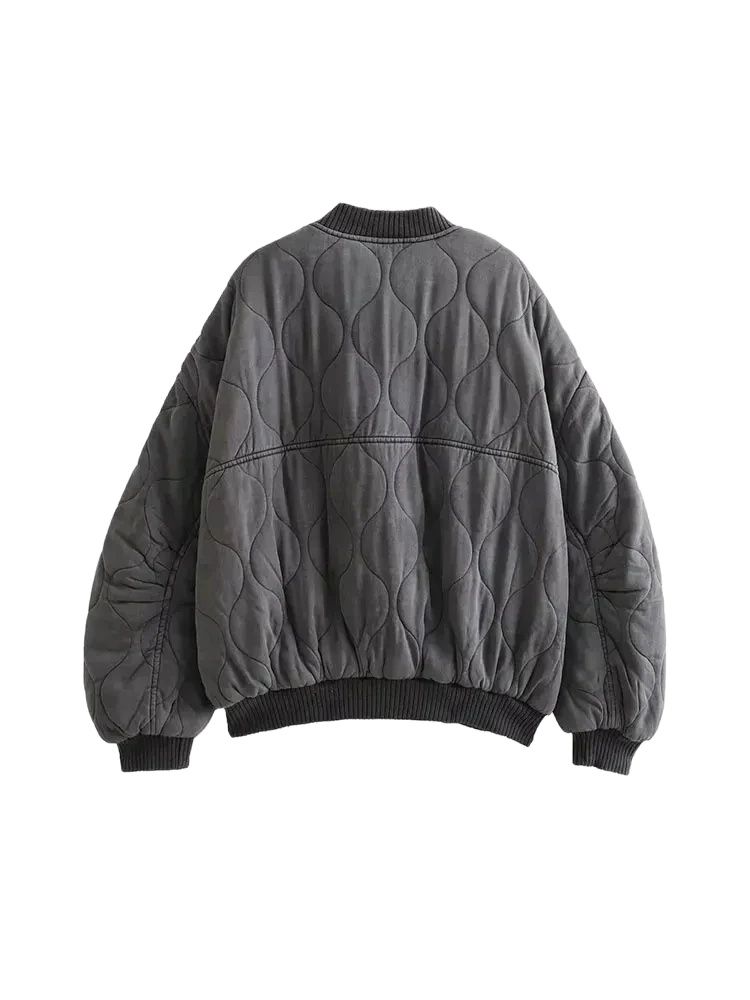 Women Fashion Oversized Thick  - đánh giá và giá Women'S Fashion Quilted Jacket