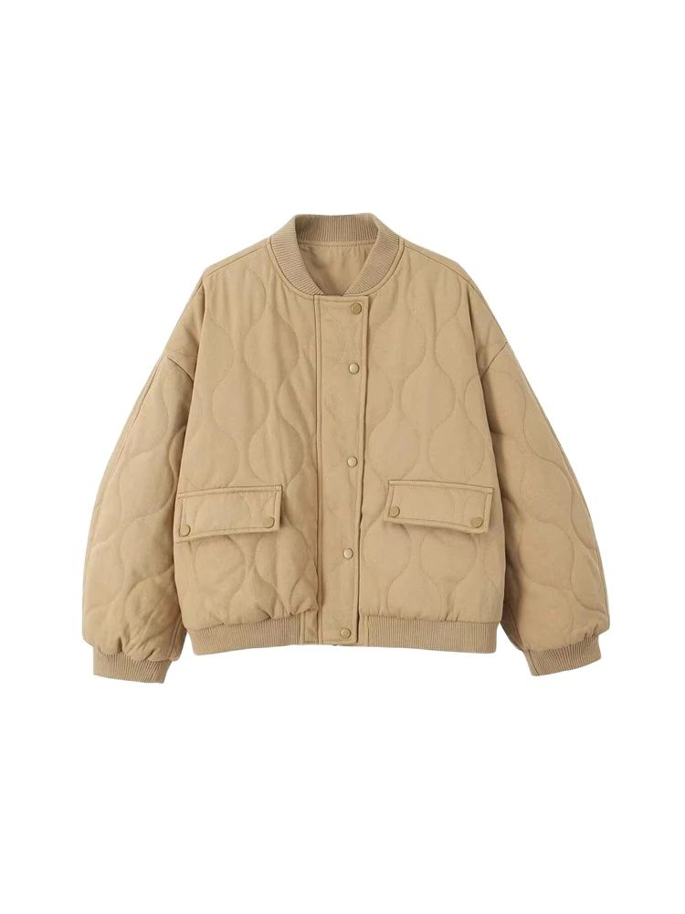 Women Fashion Oversized Thick  - đánh giá và giá Women'S Fashion Quilted Jacket
