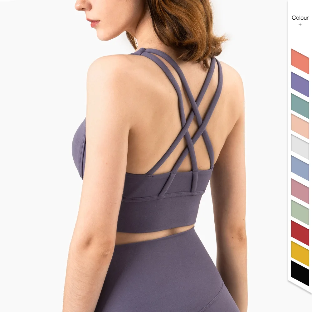 Summer Fashion Cross Back Wome - đánh giá và giá Bra Top Seamless