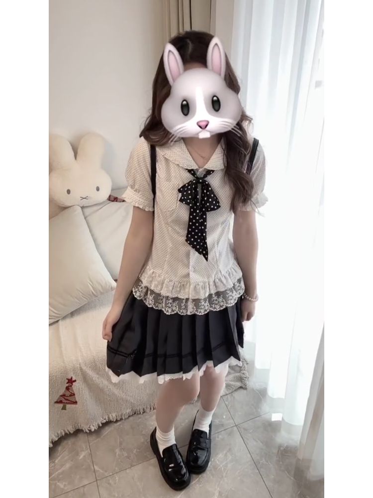 New Sweet Coquette 2 Piece Set - đánh giá và giá Puff Sleeve Blouse