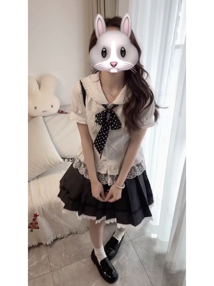 New Sweet Coquette 2 Piece Set - đánh giá và giá Puff Sleeve Blouse